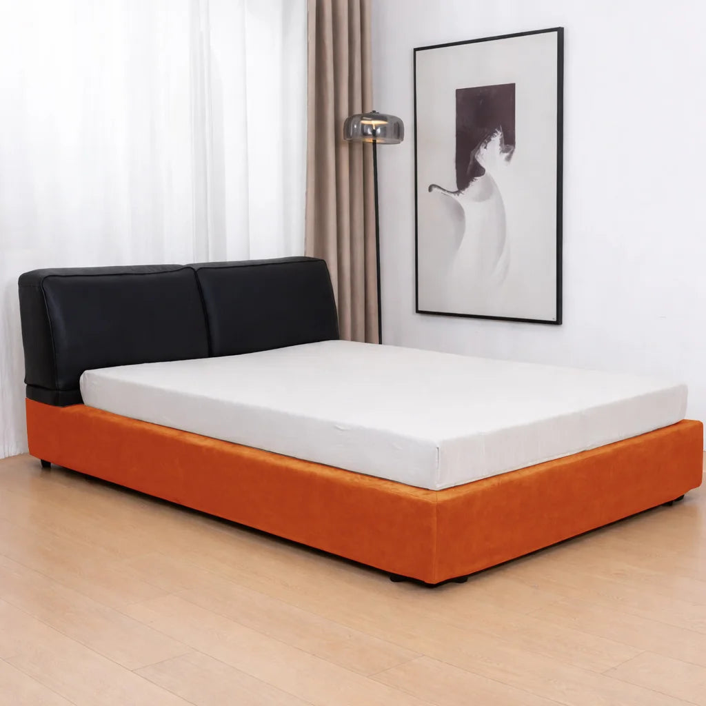 Tangerine Red WB PBV2042 - 29 | Bed Frame Cover