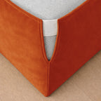 Tangerine Red WB PBV2042 - 29 | Bed Frame Cover
