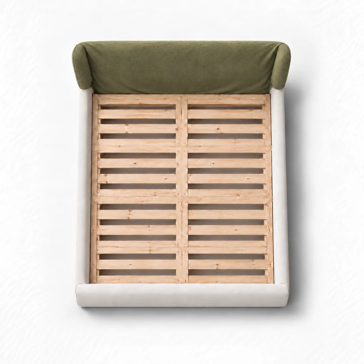 Tea Green · Stretch-Fit Bed Headboard Cover