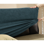 Teal · Stretch-Fit Bed Headboard Cover