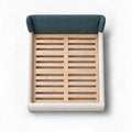 Teal · Stretch-Fit Bed Headboard Cover