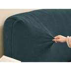 Teal · Stretch-Fit Bed Headboard Cover