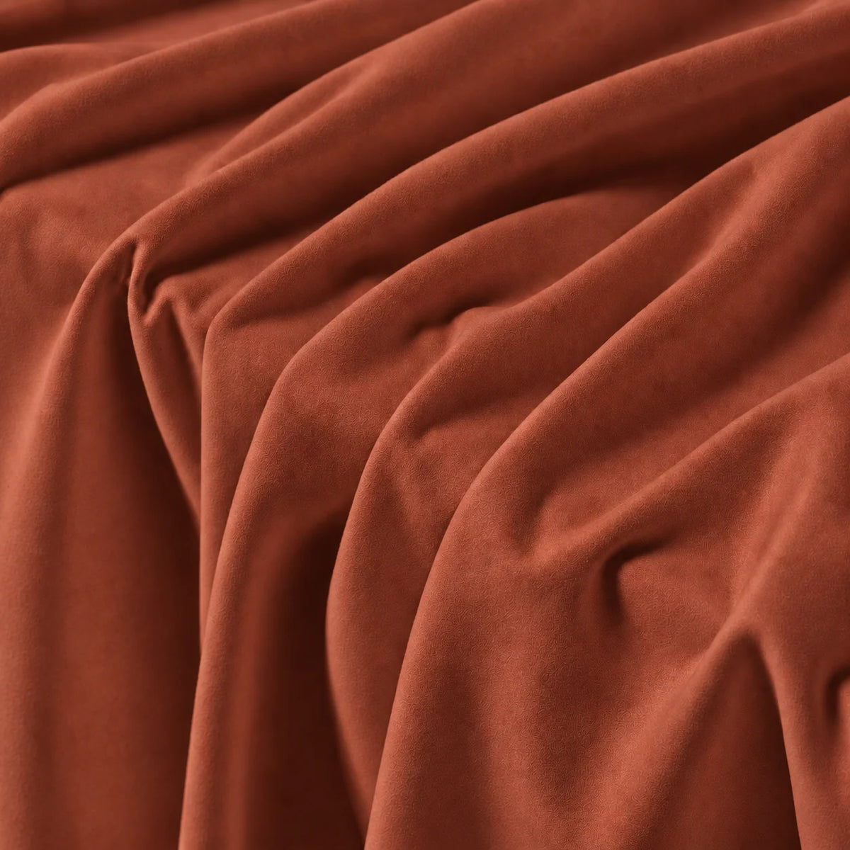 Terracotta · Stretch-Fit Bed Frame Cover