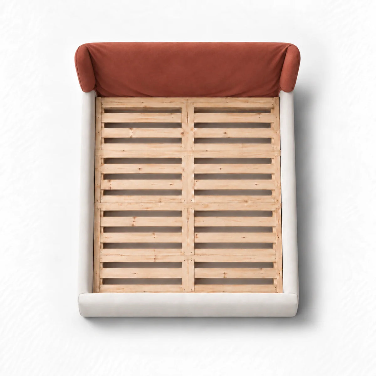Terracotta · Stretch-Fit Bed Headboard Cover