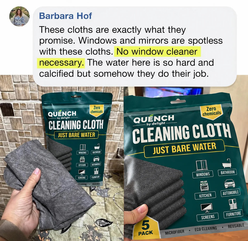 The QUENCH Cleaning Cloth