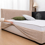 Toasted Almond WX818 - 04 | Bed Frame Cover