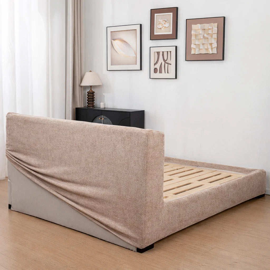 Toasted Almond WX818 - 04 | Bed Frame Cover