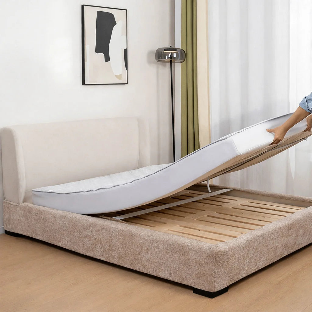 Toasted Almond WX818 - 04 | Bed Skirt