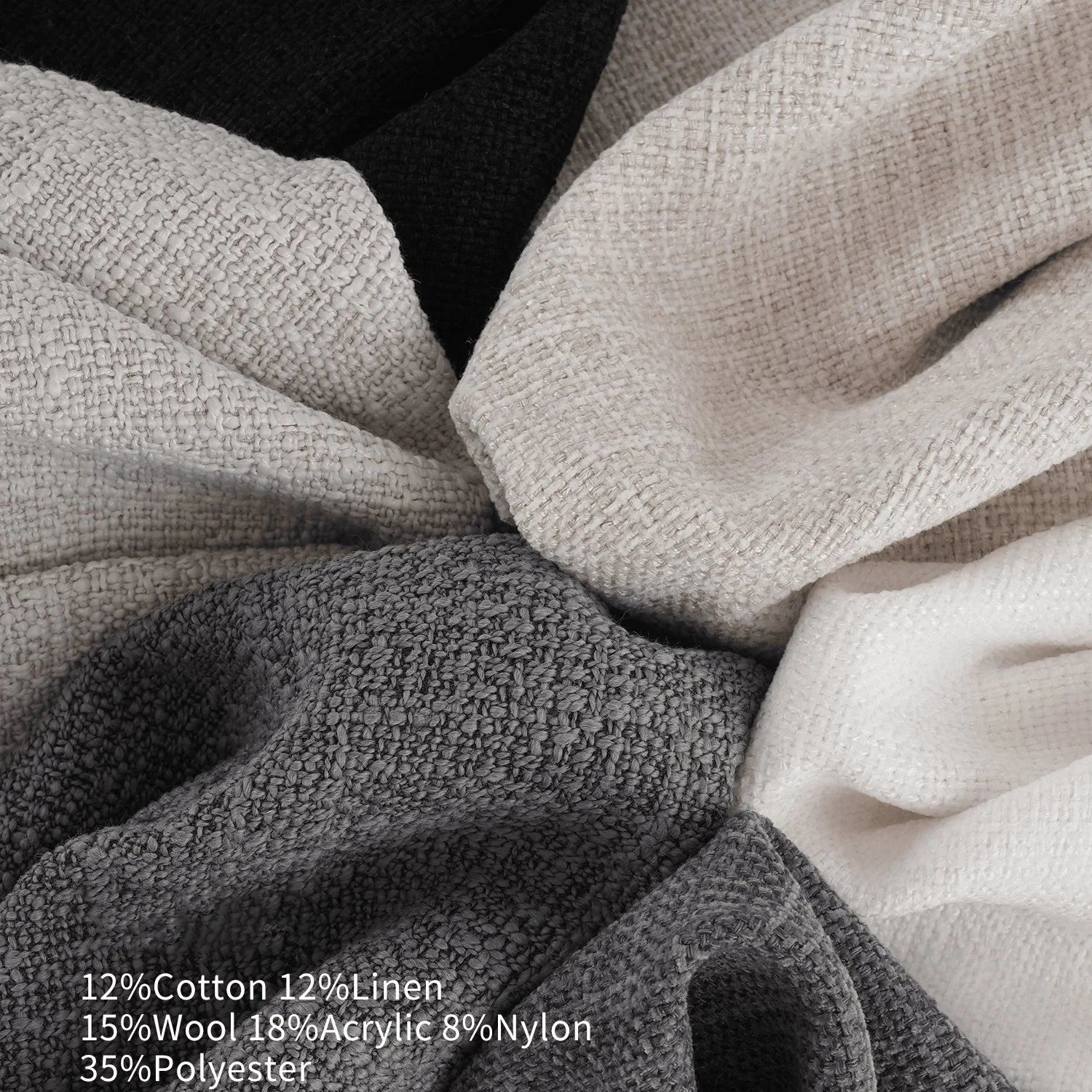 Pure Linen-Cotton Tori - 01 | Off-White