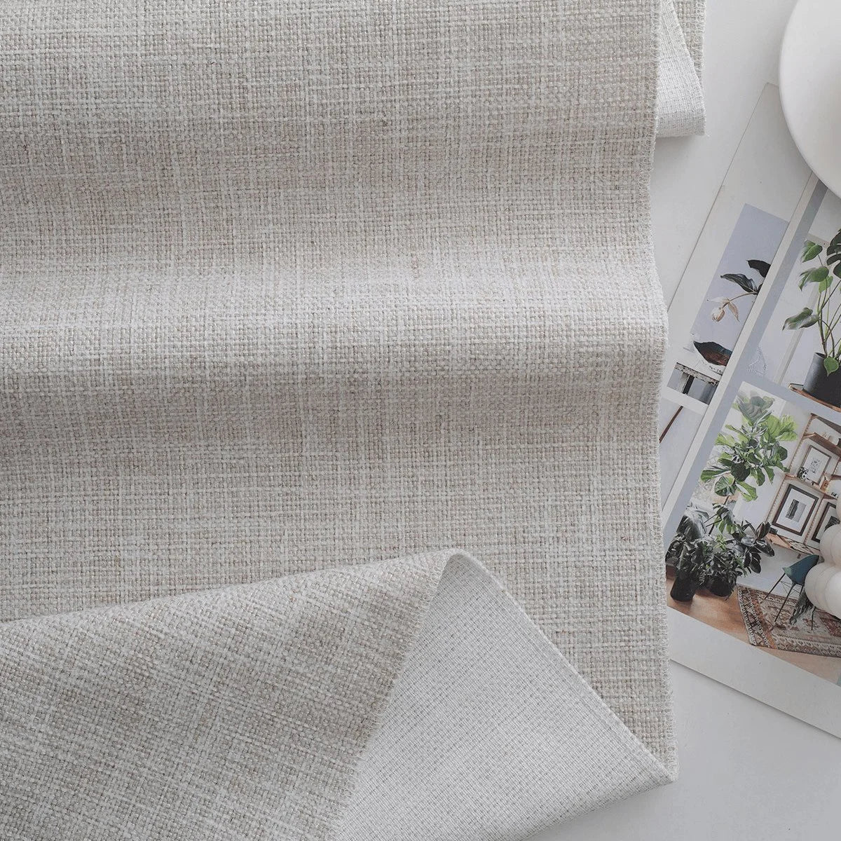 Pure Linen-Cotton Tori - 03 | Beige