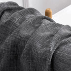 Pure Linen-Cotton Tori - 04 | Dark Gray
