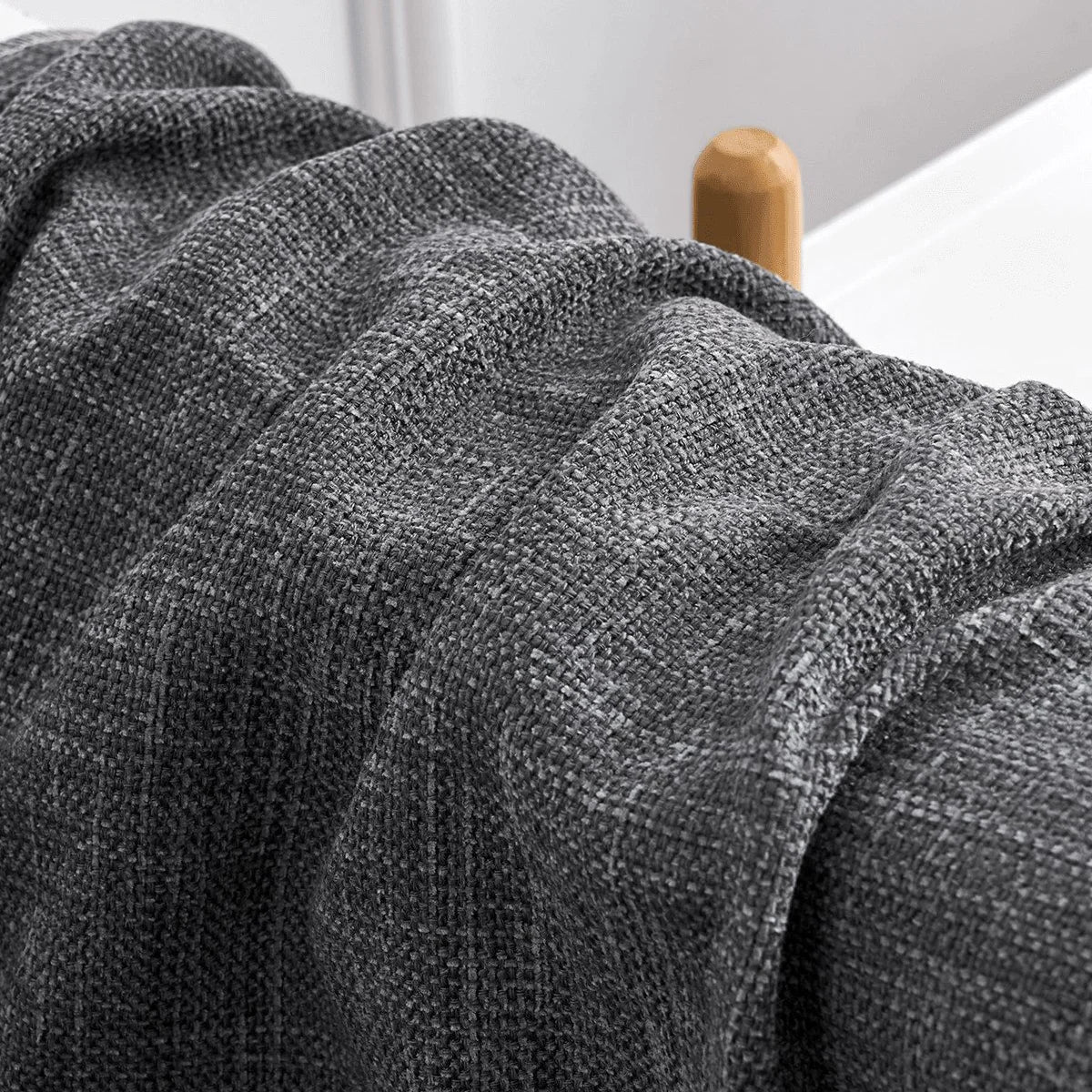 Pure Linen-Cotton Tori - 04 | Dark Gray