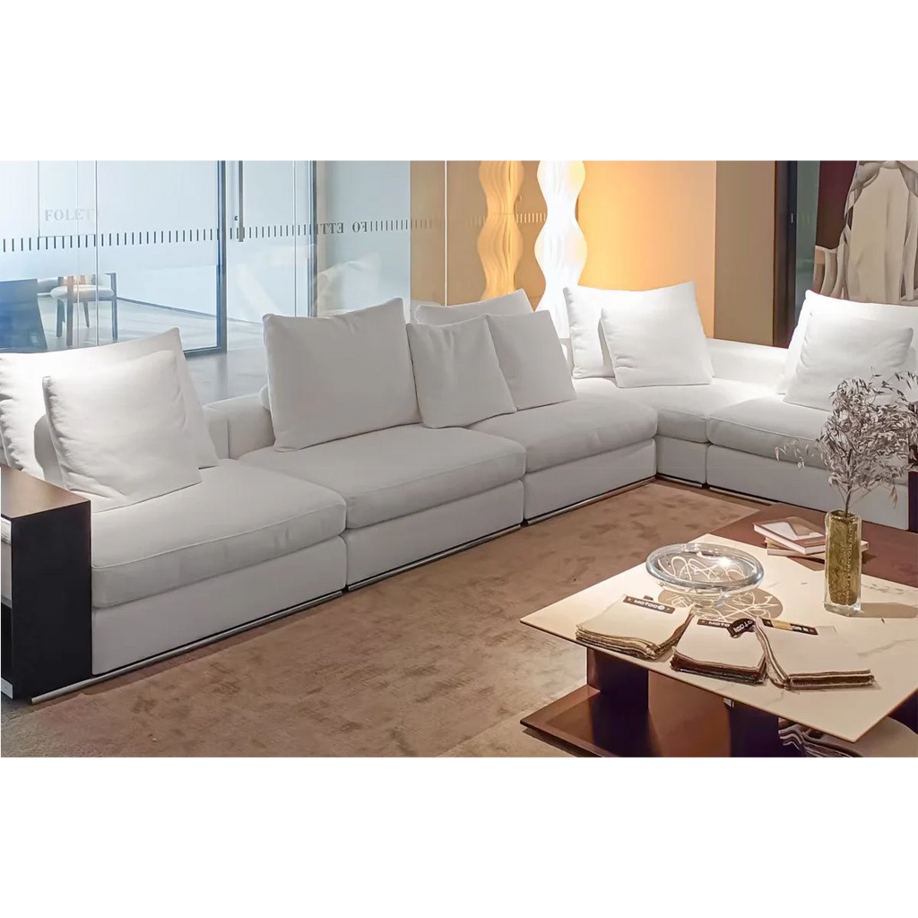 Pure Linen-Cotton Tori - 05 | White