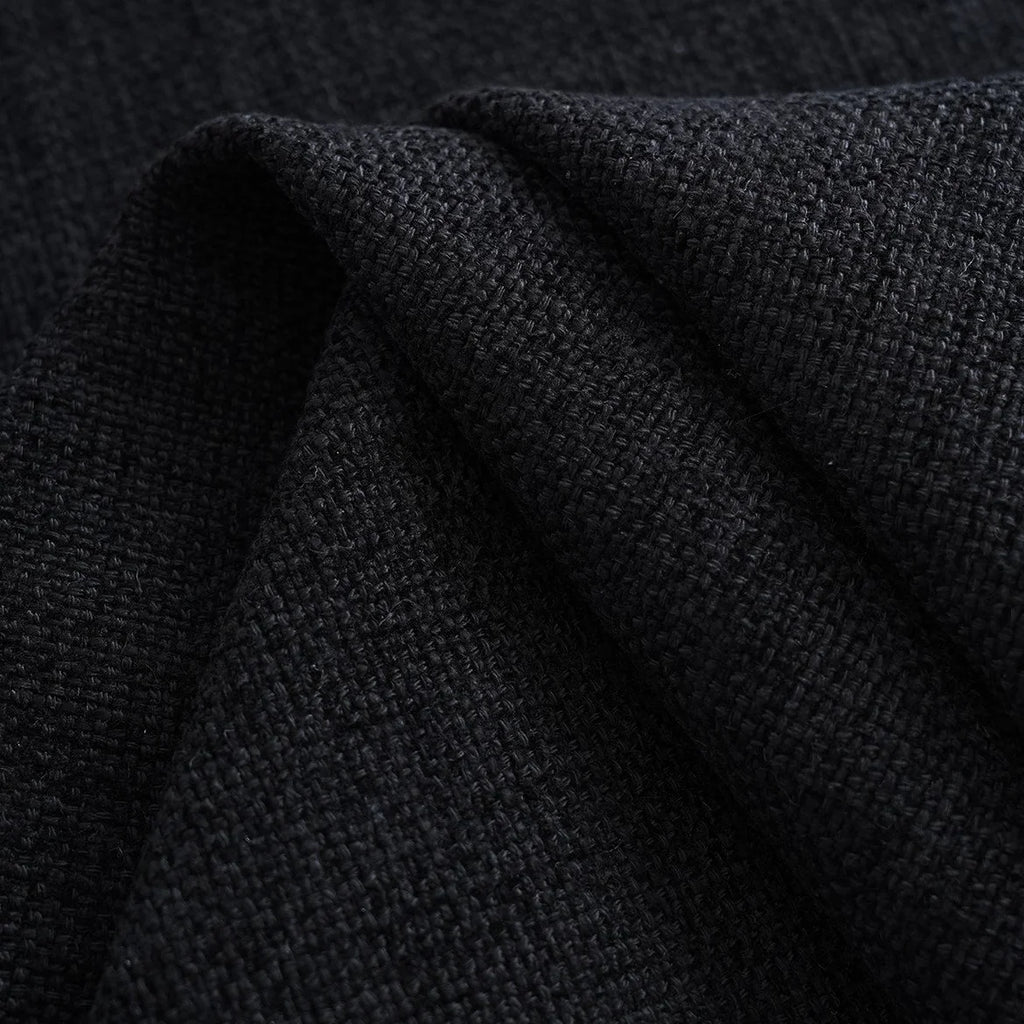 Pure Linen-Cotton Tori - 06 | Black
