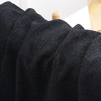 Pure Linen-Cotton Tori - 06 | Black