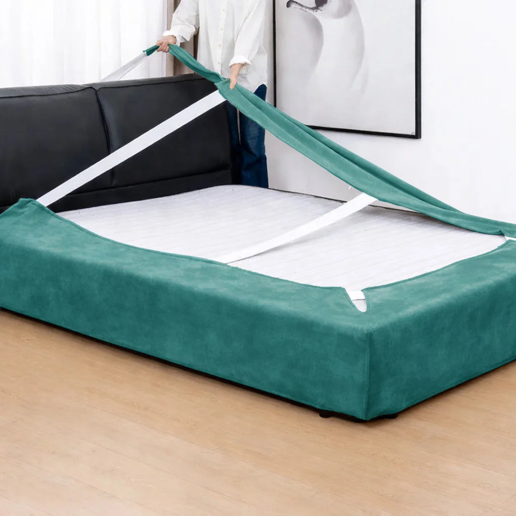 Turquoise Green WB PBV2042 - 41 | Bed Frame Cover