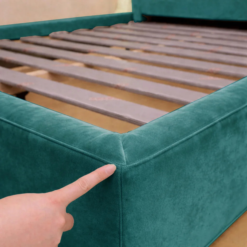 Turquoise Green WB PBV2042 - 41 | Bed Frame & Headboard Cover