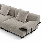 Custom Sofa Slipcover — Luna · Urban Taupe