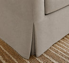 Urban Taupe Luna-10 custom sofa slipcover