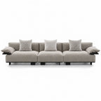Custom Sofa Slipcover — Luna · Urban Taupe