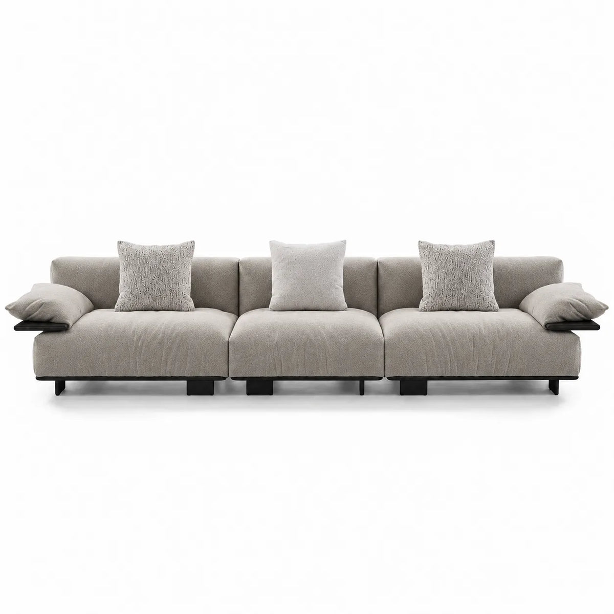 Custom Sofa Slipcover — Luna · Urban Taupe