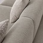 Custom Sofa Slipcover — Luna · Urban Taupe
