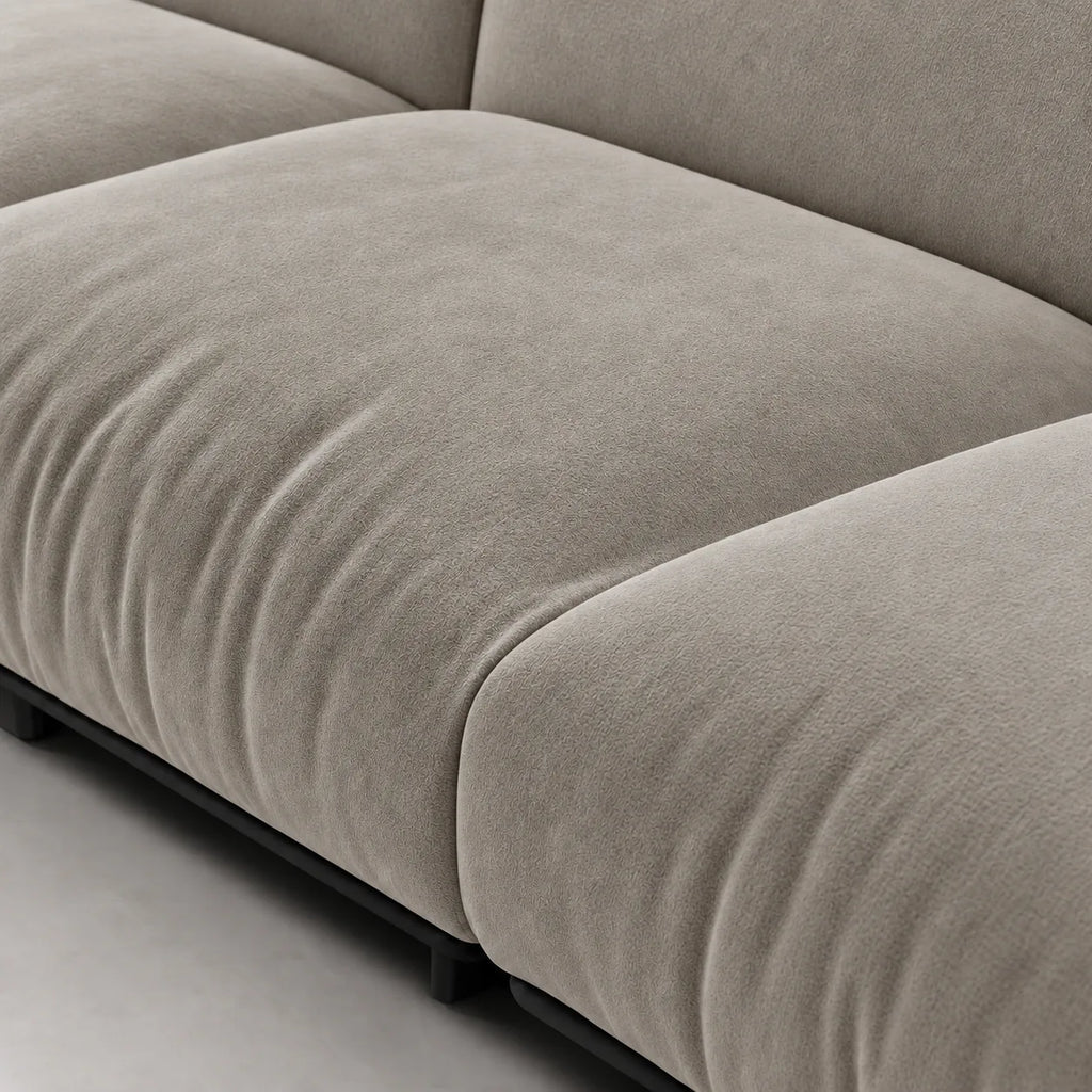 Custom Sofa Slipcover — Luna · Urban Taupe