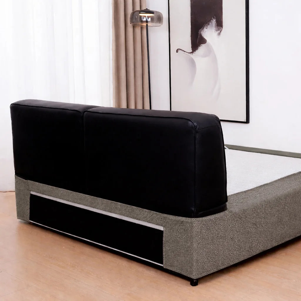 Velour Latte ML 625 - 09 | Bed Frame Cover