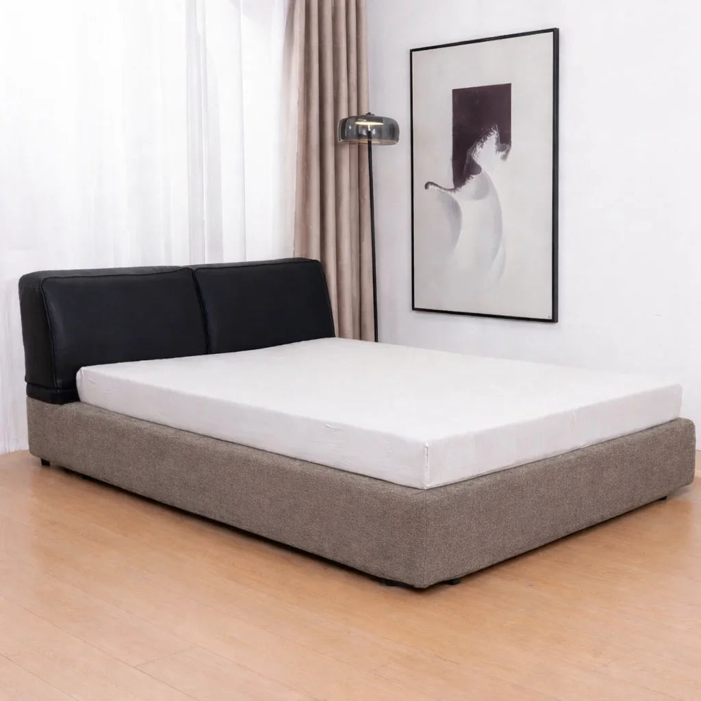 Velour Latte ML 625 - 09 | Bed Frame Cover