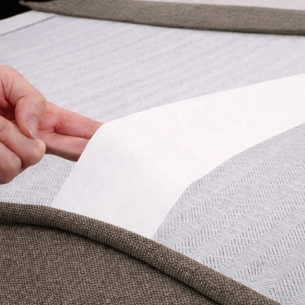 Velour Latte ML 625 - 09 | Bed Frame Cover