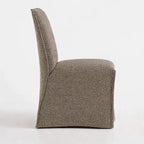 Cama de plataforma tapizada + funda para cabecero | Elara Flax 