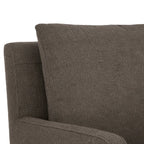 Cama de plataforma tapizada + funda para cabecero | Elara Flax 