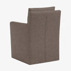 Cama de plataforma tapizada + funda para cabecero | Elara Flax 