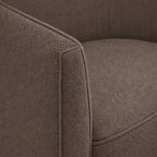 Cama de plataforma tapizada + funda para cabecero | Elara Flax 