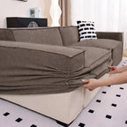 Velour Latte ML 625 - 09 | Sofa Cover