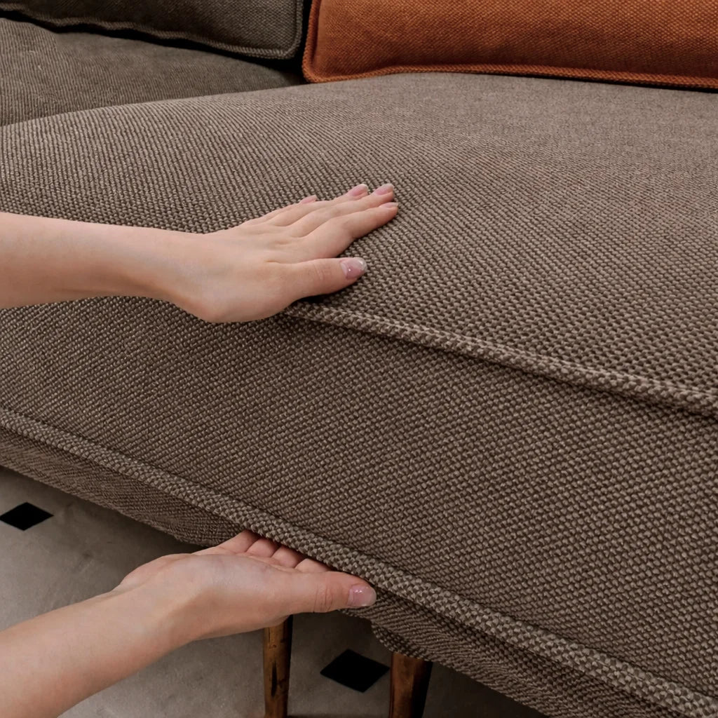 Velour Latte ML 625 - 09 | Sofa Cover