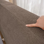 Velour Latte ML 625 - 09 | Bed Frame + Headboard Cover