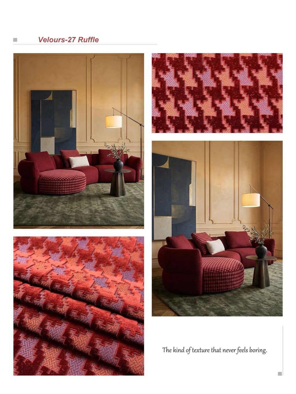 Velours-27 Ruffle