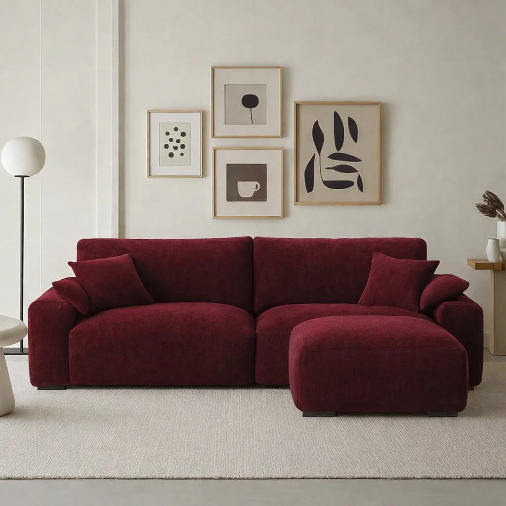 Velvet Merlot WX23006 - 09 | Ottoman