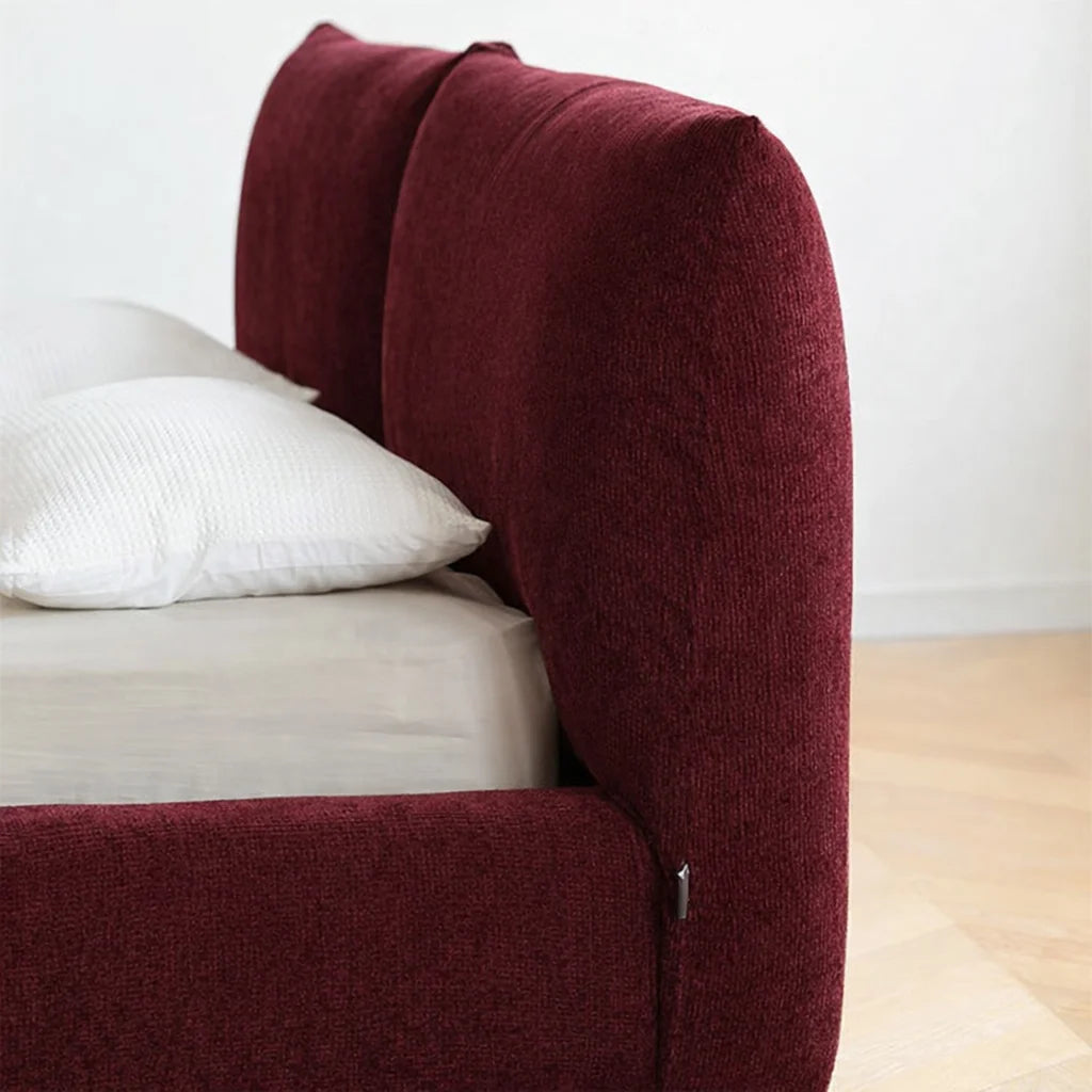 Velvet Merlot WX23006 - 09 | Bed Frame Cover