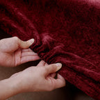 Velvet Merlot WX23006 - 09 | Bed Frame Cover