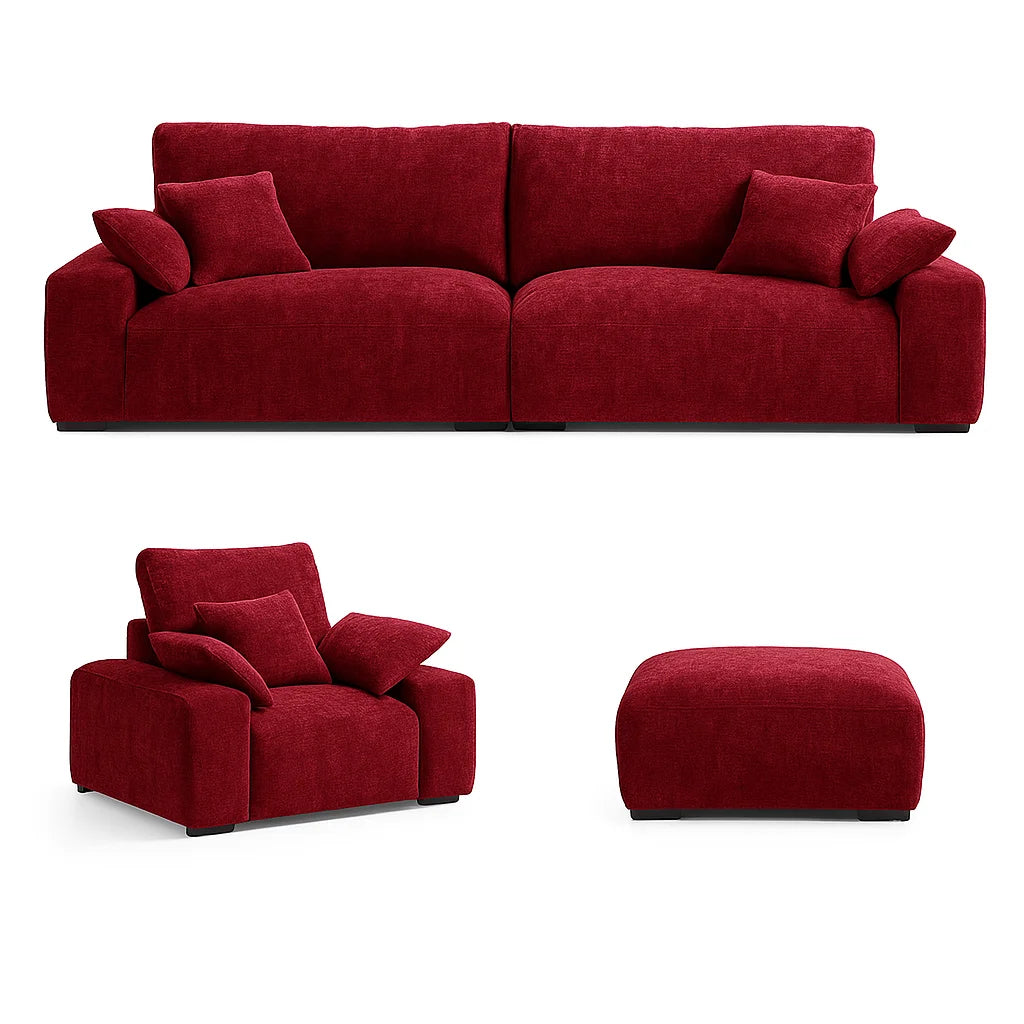 Velvet Merlot WX23006 - 09 | Sofa Slipcover