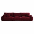 Velvet Merlot WX23006 - 09 | Three Seater Sofa