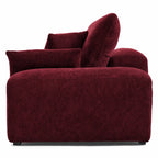 Velvet Merlot WX23006 - 09 | Three Seater Sofa