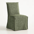 Verdant Avocado WX23006 - 23 | Long-Skirt Dining Chair Slipcover