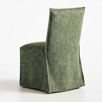 Verdant Avocado WX23006 - 23 | Long-Skirt Dining Chair Slipcover