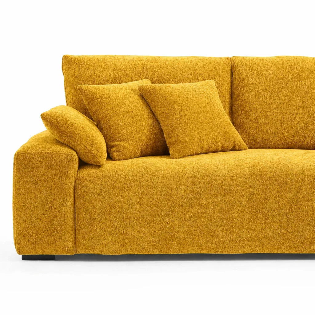 Golden Saffron WX23006 - 14 | Three Seater Sofa