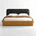 Warm Amber · Stretch-Fit Bed Frame Cover