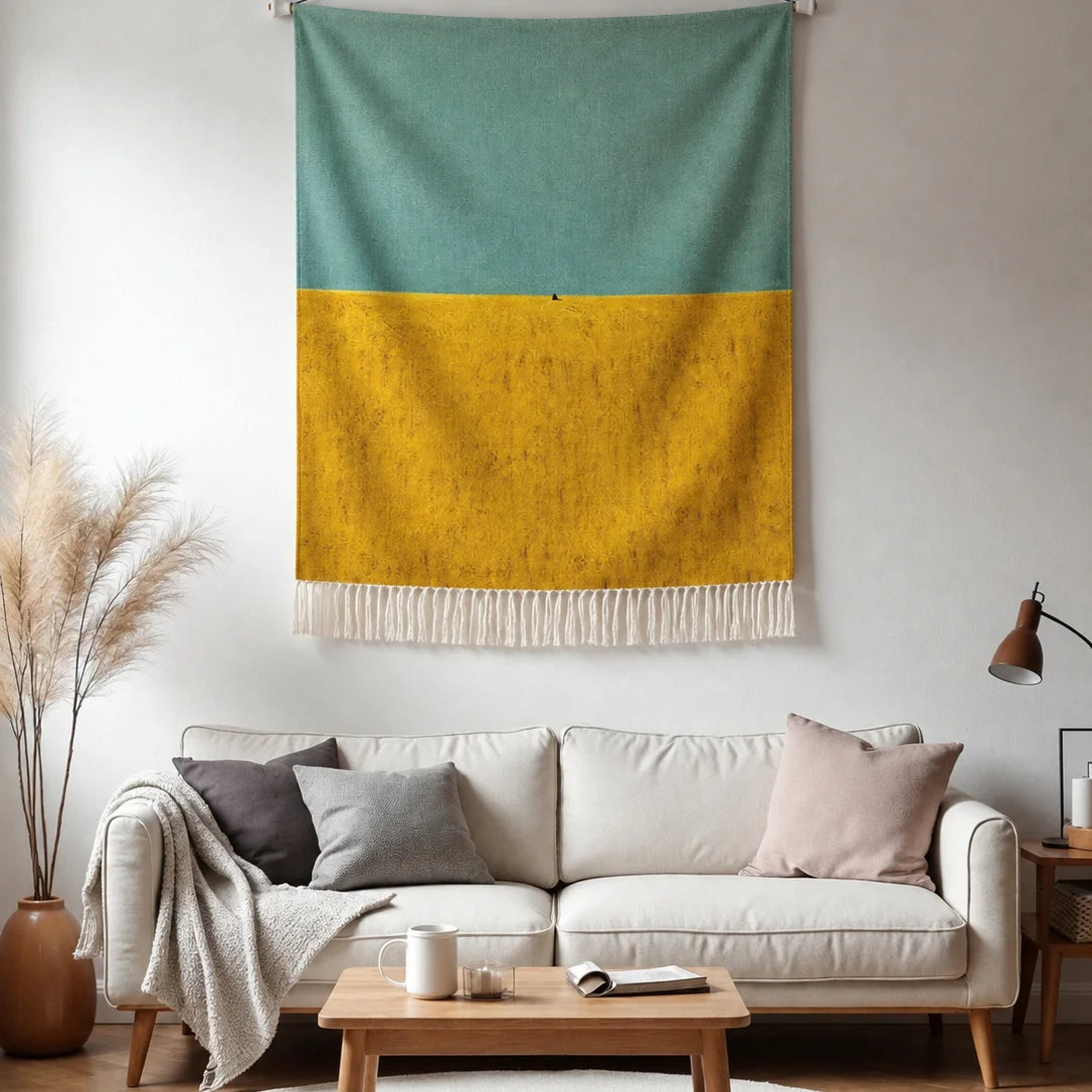 Wheat Fields · Custom Woven Blanket