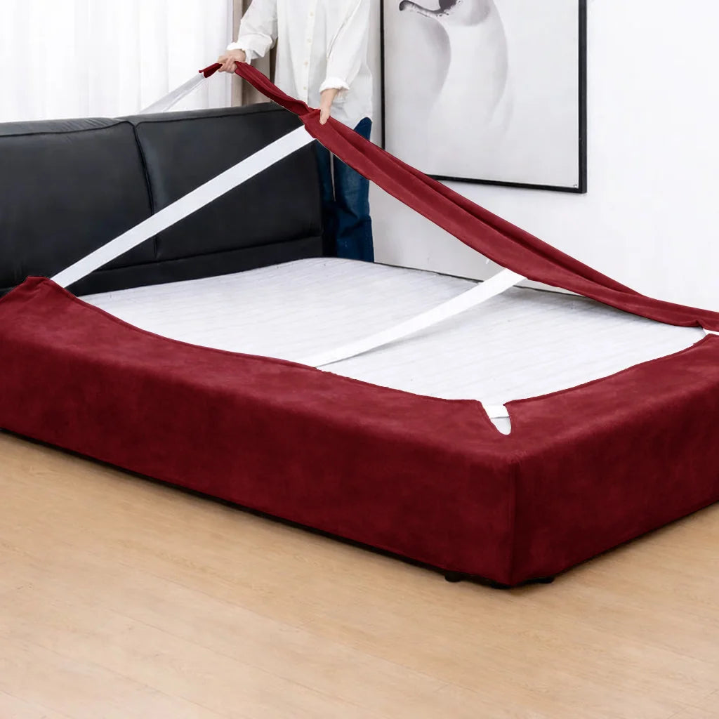 Wine Red WB PBV2042 - 27 | Bed Frame Cover